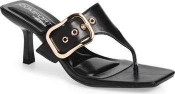 Merasa Heeled Slide Sandal