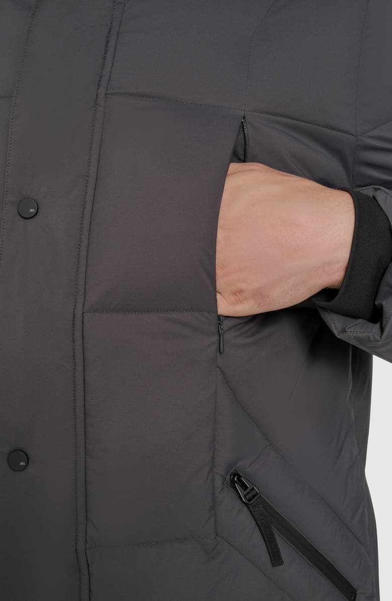 Andrew Marc The Millstream Parka, Alternate, color, Charcoal