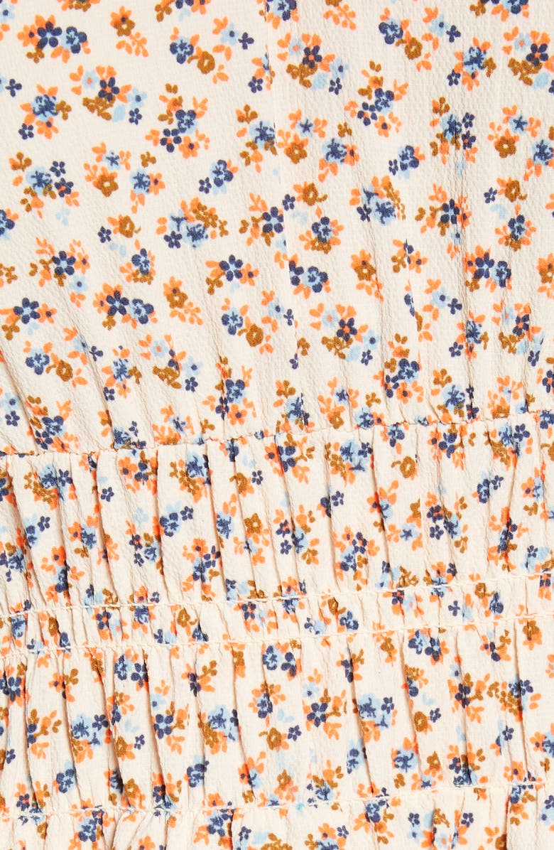 Angie Ruffle Sleeveless Midi Dress, Alternate, color,