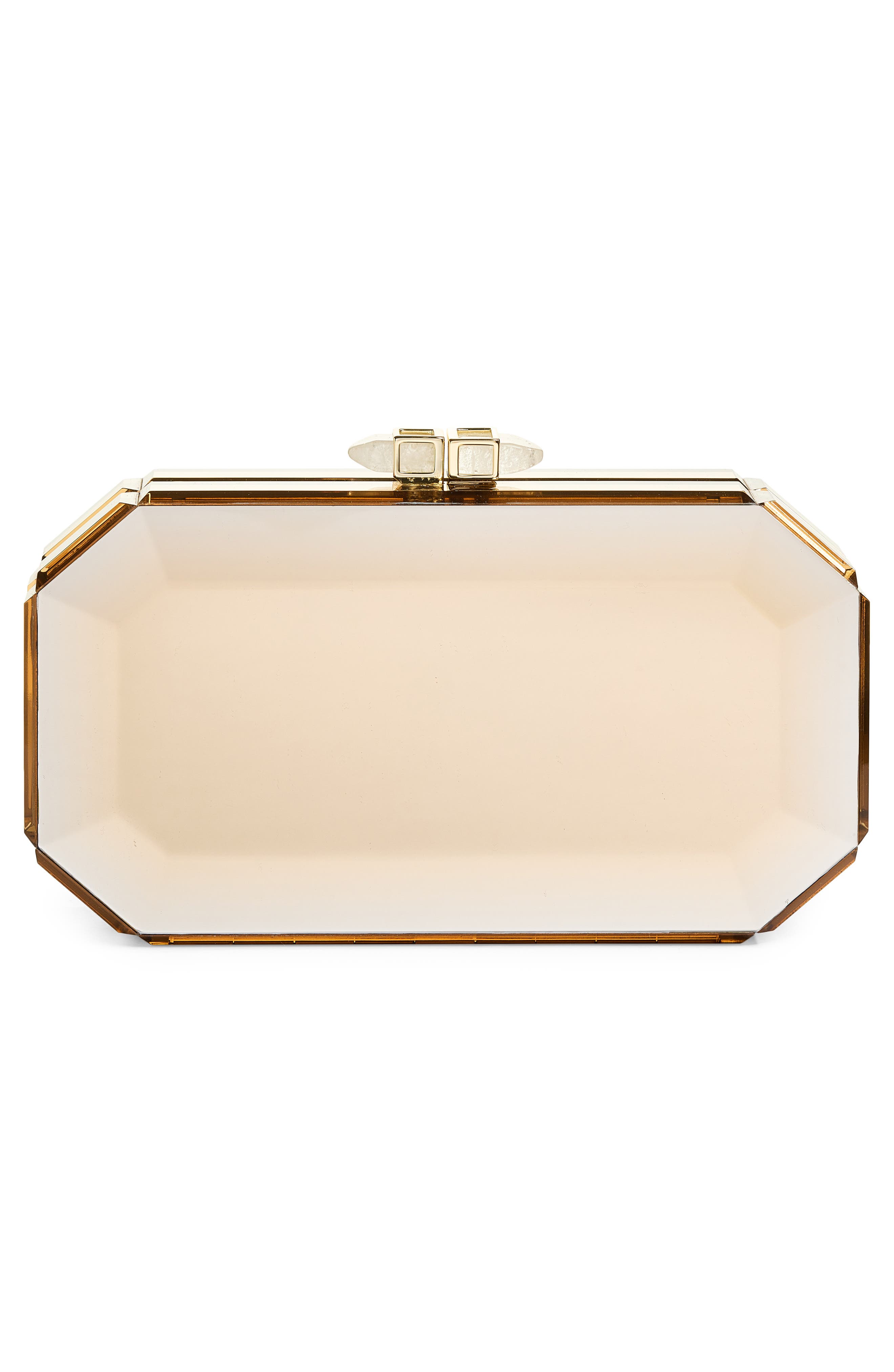 Faye Reflection Clutch, Alternate, color, CHAMPAGNE CHAMPAGNE