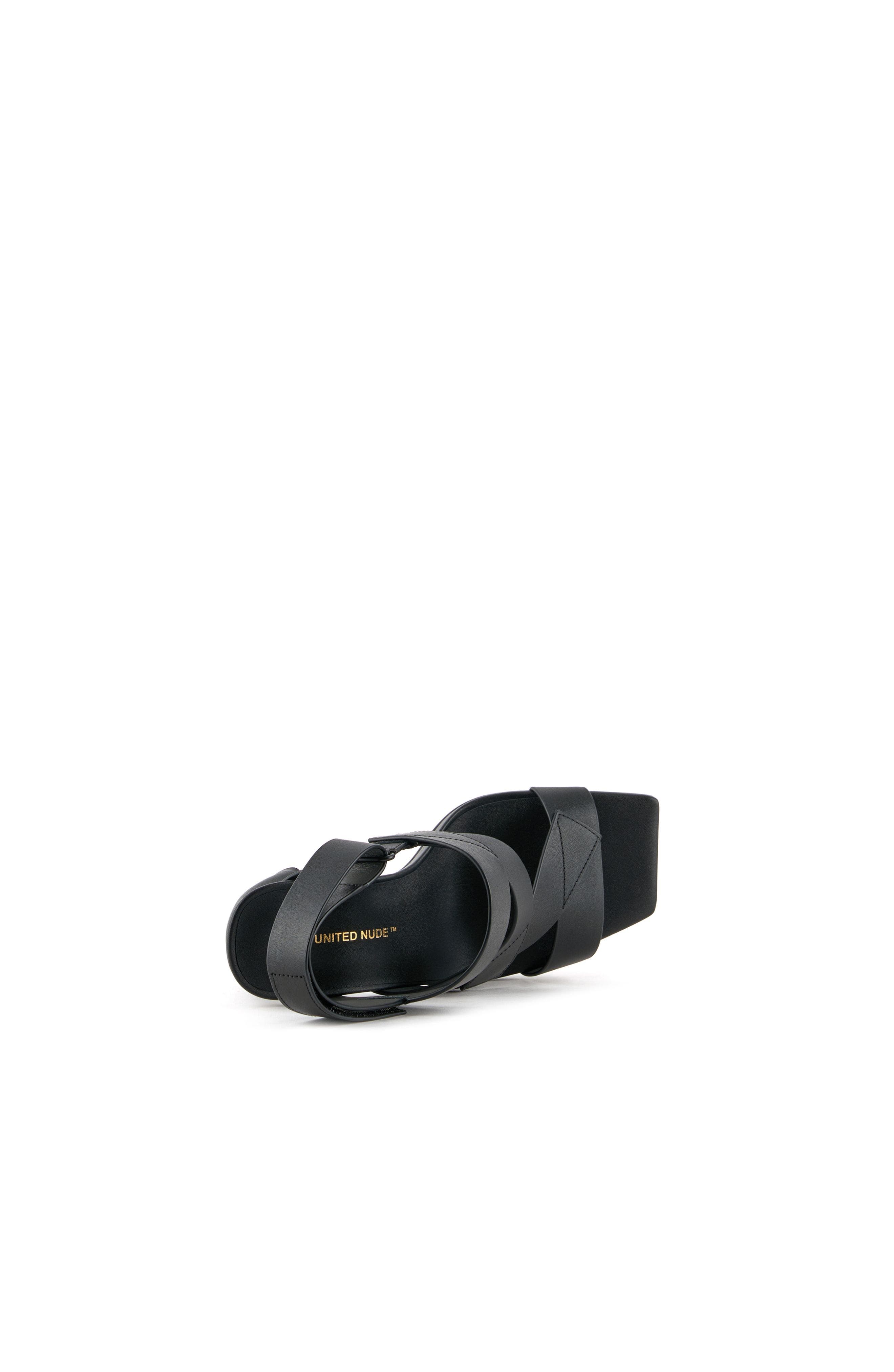 United Nude Zuma Straps Hi Sandals, Alternate, color, Black