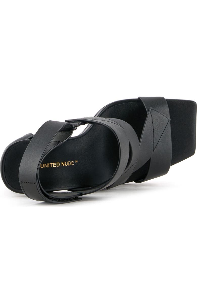 United Nude Zuma Straps Hi Sandals, Alternate, color, Black