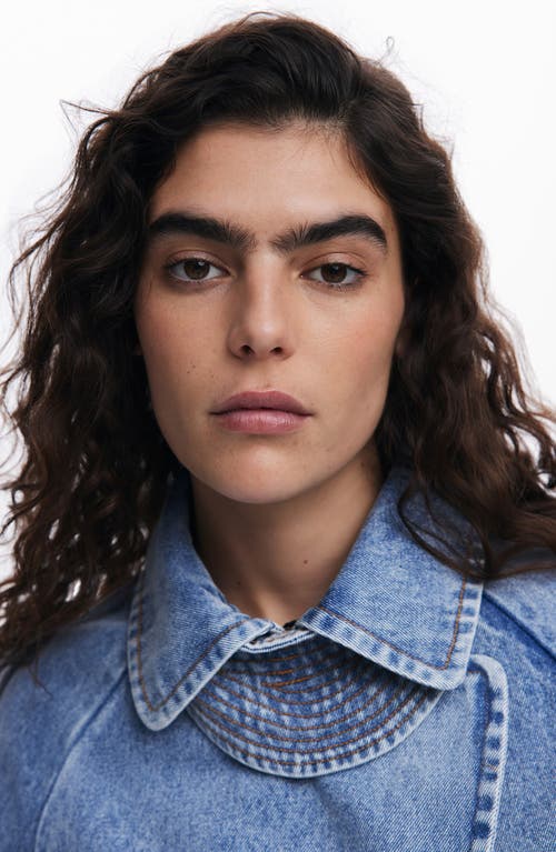 DESIGUAL DESIGUAL OVERSIZE DENIM TRUCKER JACKET