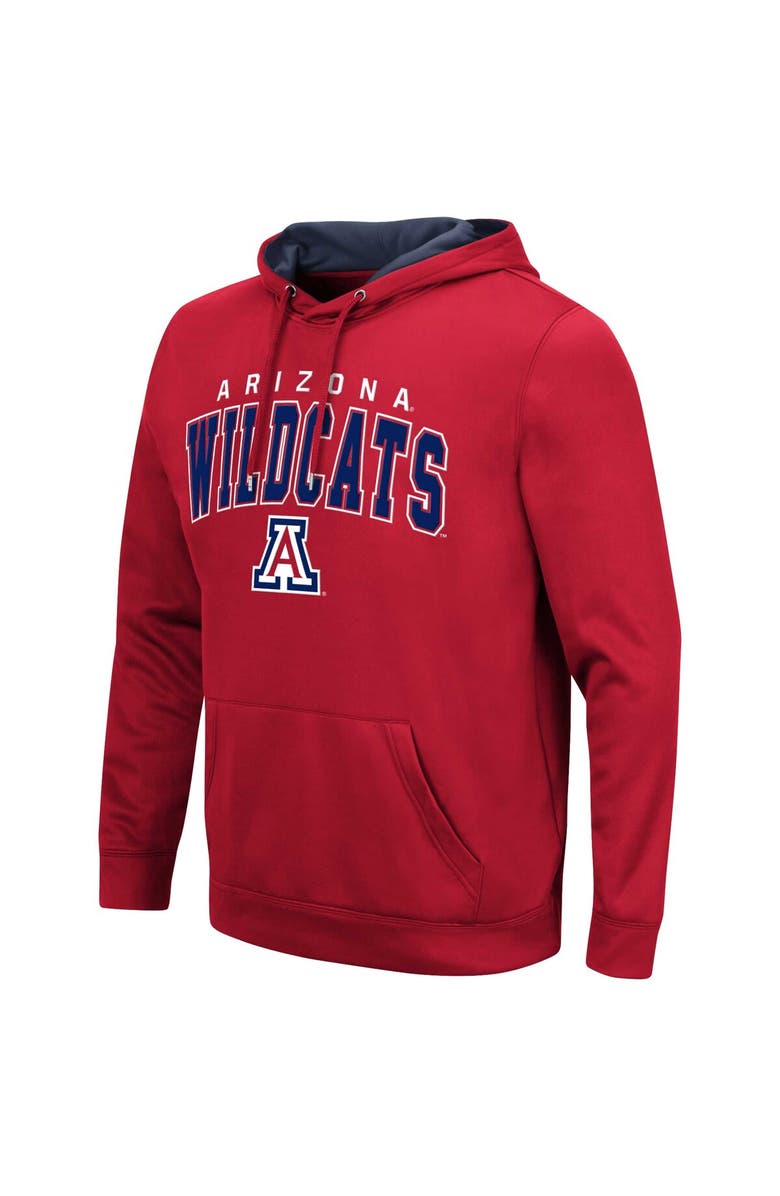 COLOSSEUM Men's Colosseum Red Arizona Wildcats Resistance Pullover Hoodie, Alternate, color, 