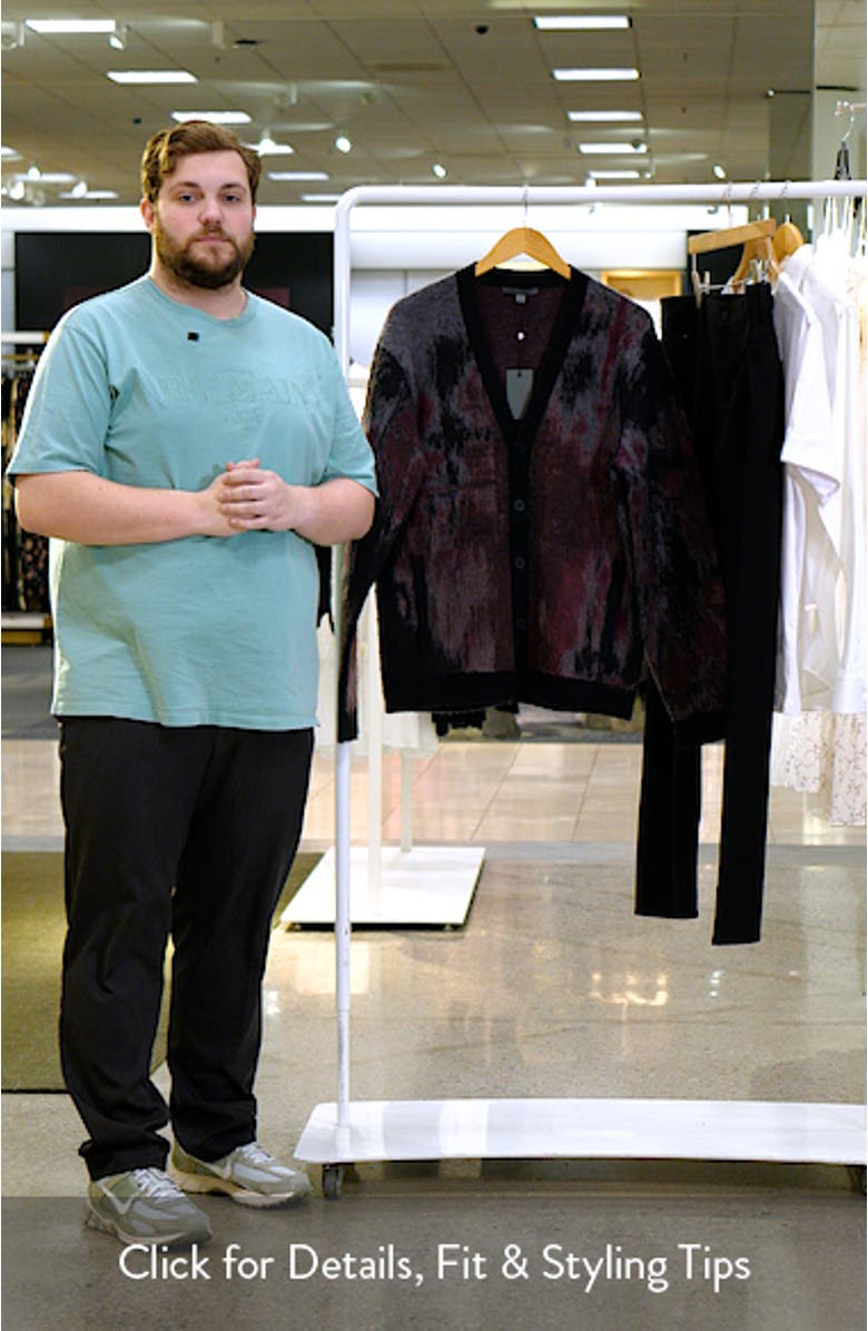 Dio Multicolor Jacquard Cardigan, sales video thumbnail