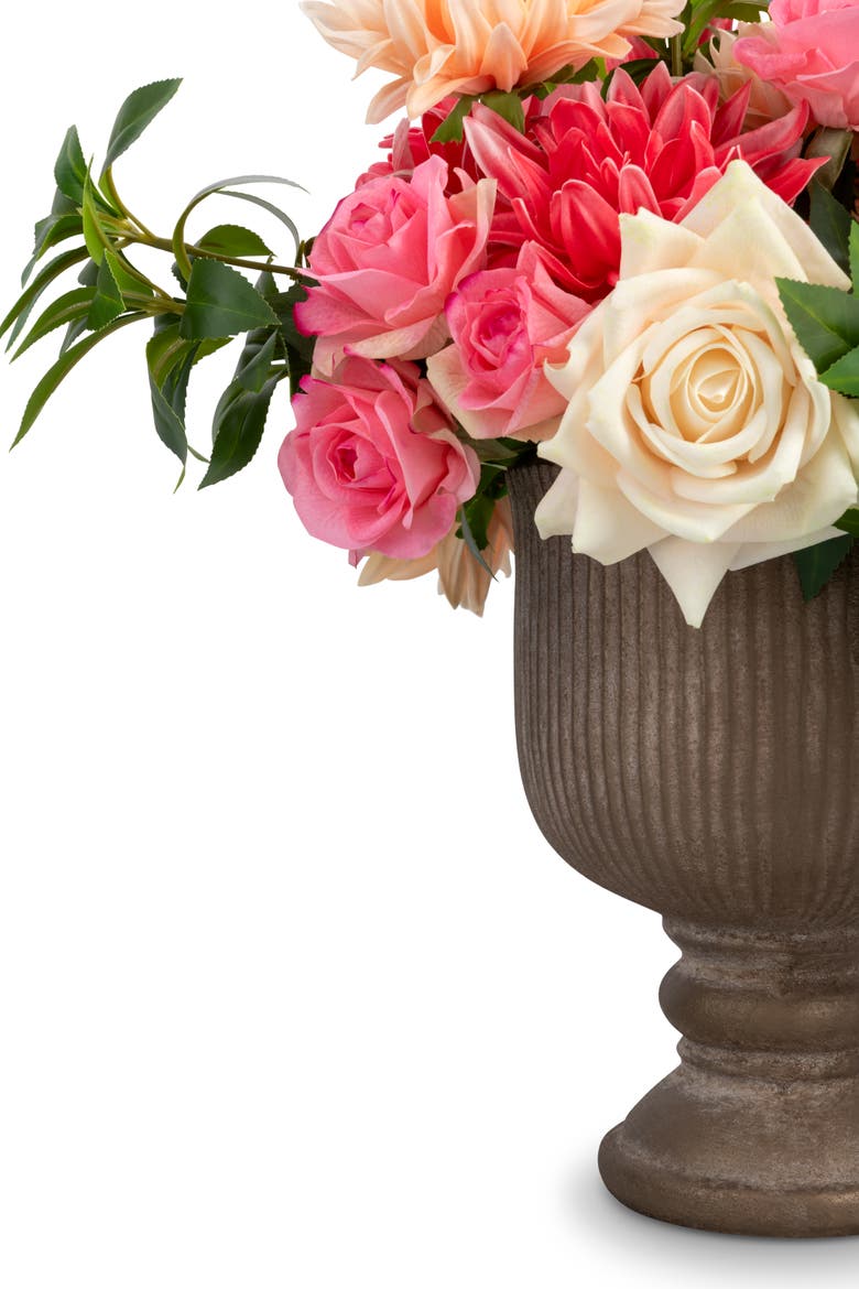 Arabella RealTouch Botanical Centerpiece, Alternate, color, Pink
