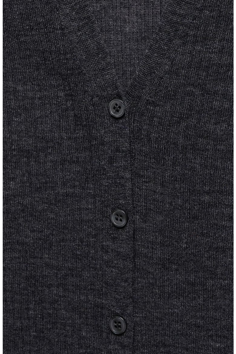 Wool Cardigan, Alternate, color, CHARCOAL