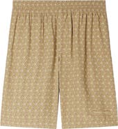 SANDRO Link print floaty shorts