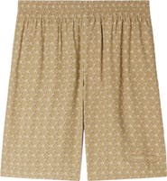 SANDRO Link print floaty shorts