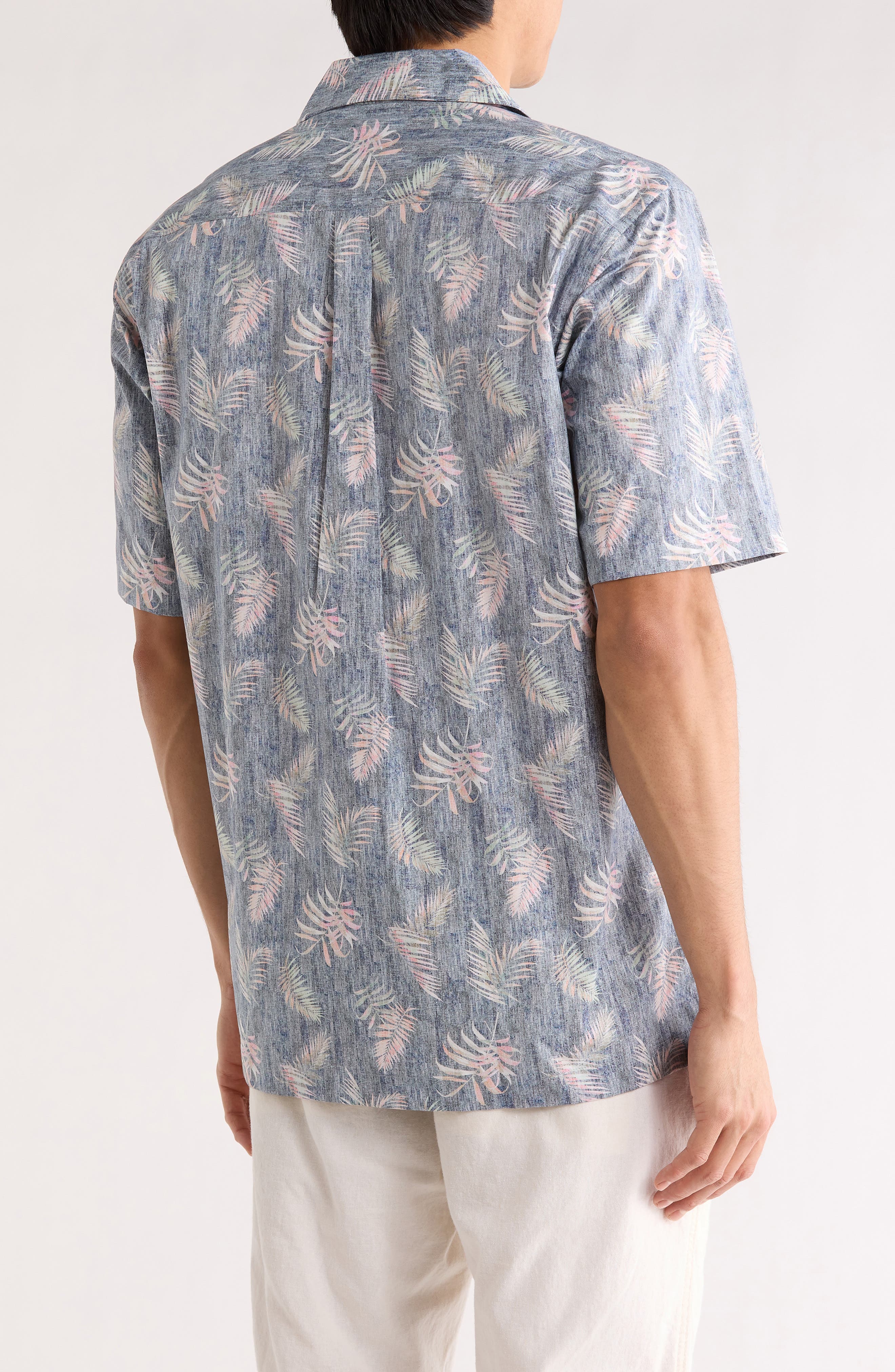 Jackson Short Sleeve Woven Camp Shirt - image 2