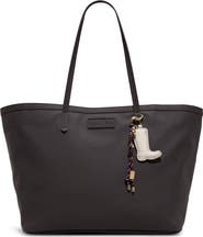Hunter Maximalist Faux Leather Tote