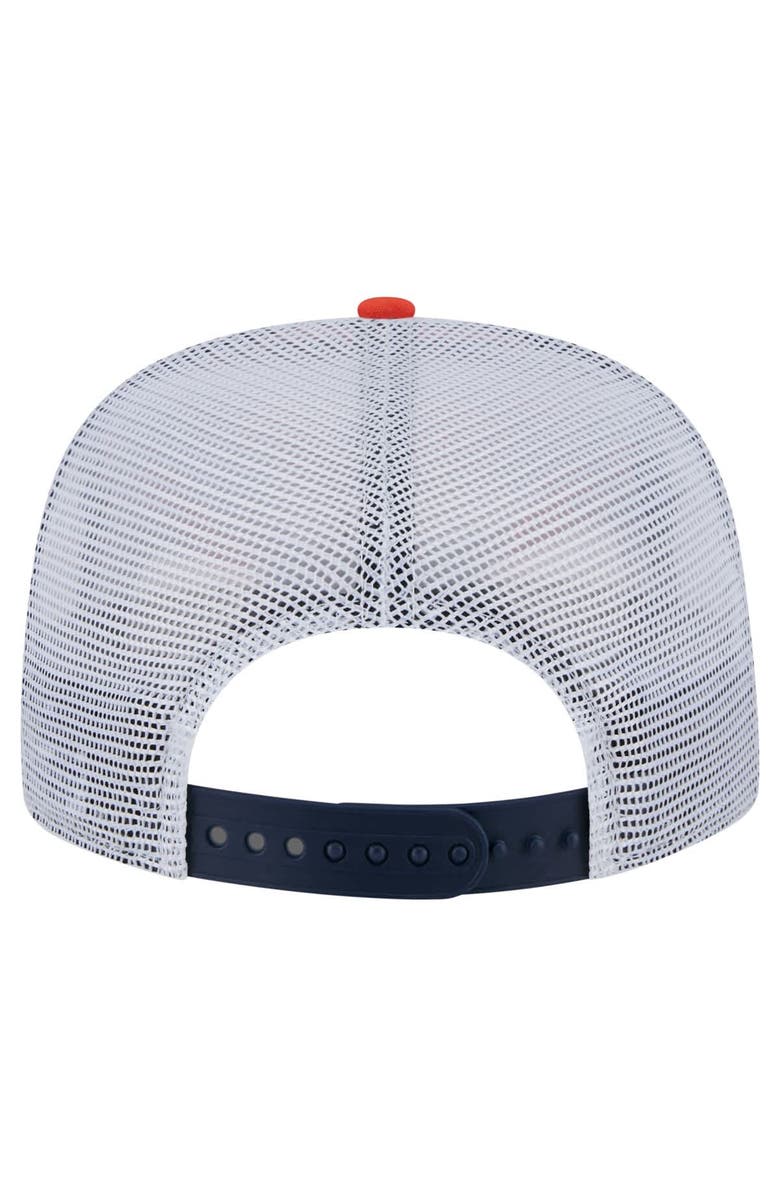 New Era Men's New Era Detroit Tigers Tie-Dye Golfer Trucker Adjustable Hat, Alternate, color, Navy