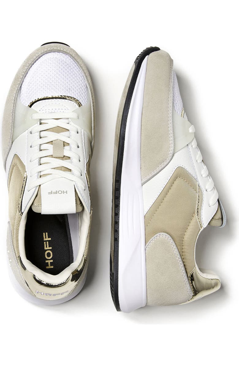 HOFF District Chelsea Water Repellent Sneaker, Alternate, color, White Beige White