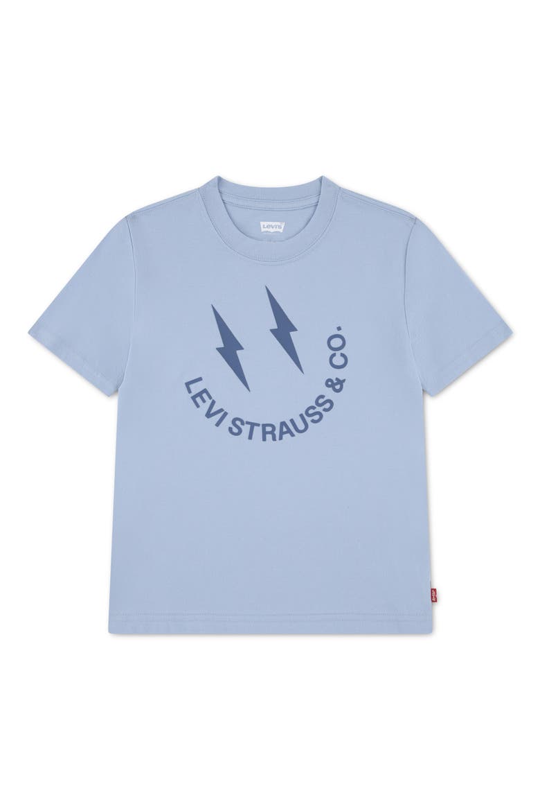 Kids' Smile For Levi's Graphic T-Shirt, Main, color, CHAMBRAY BLUE