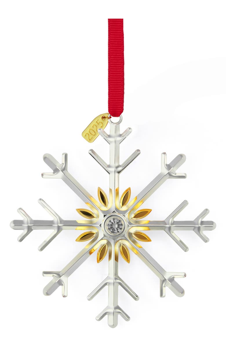 Nambé 2025 Annual Snowflake Ornament, Main, color, Silver