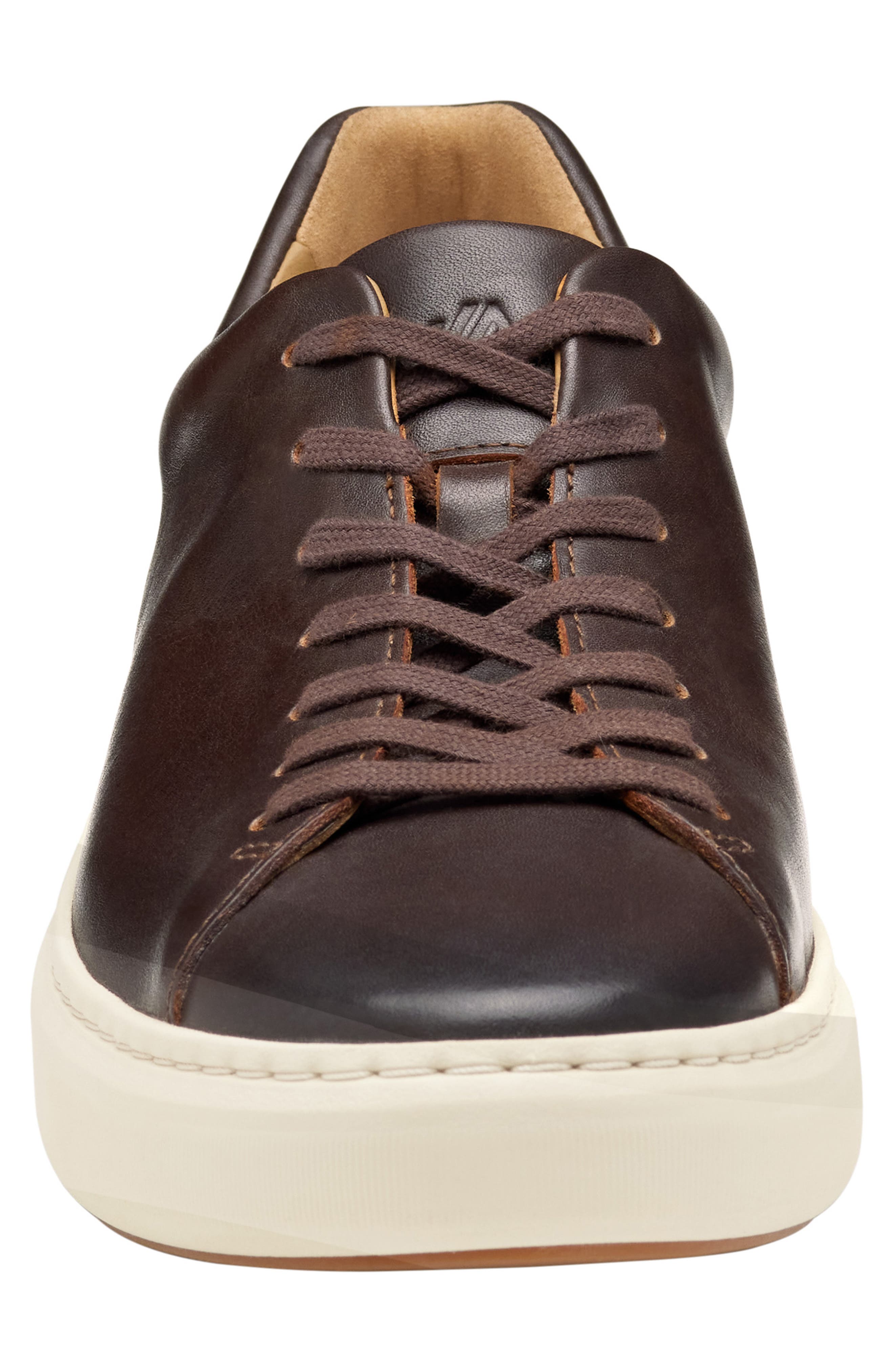 Anders Low Top Sneaker, Alternate, color, MAHOGANY FULL GRAIN