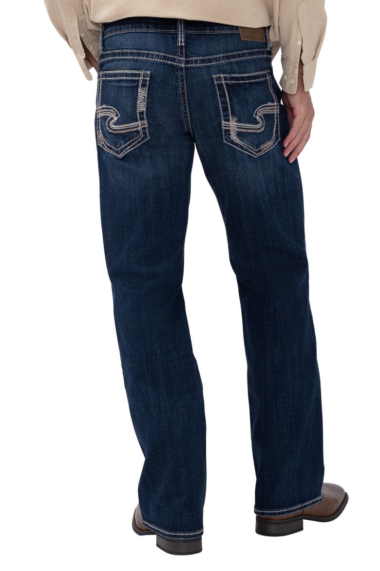 Zac Relaxed Fit Straight Leg Jeans, Alternate, color, BOLD