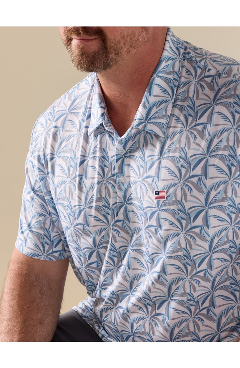 TravisMathew Fit By DXL Big & Tall Featherweight Parade Day Polo Shirt, Alternate, color, White