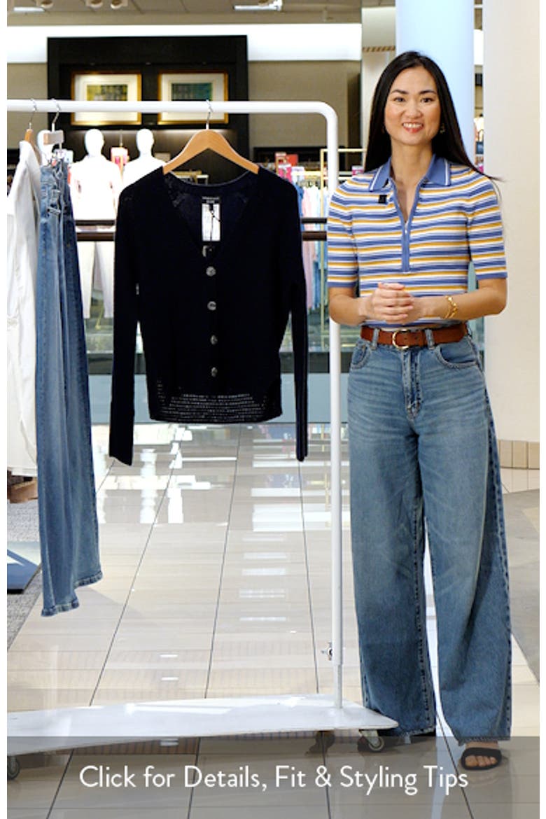 Virgin Wool & Cashmere Cardigan video