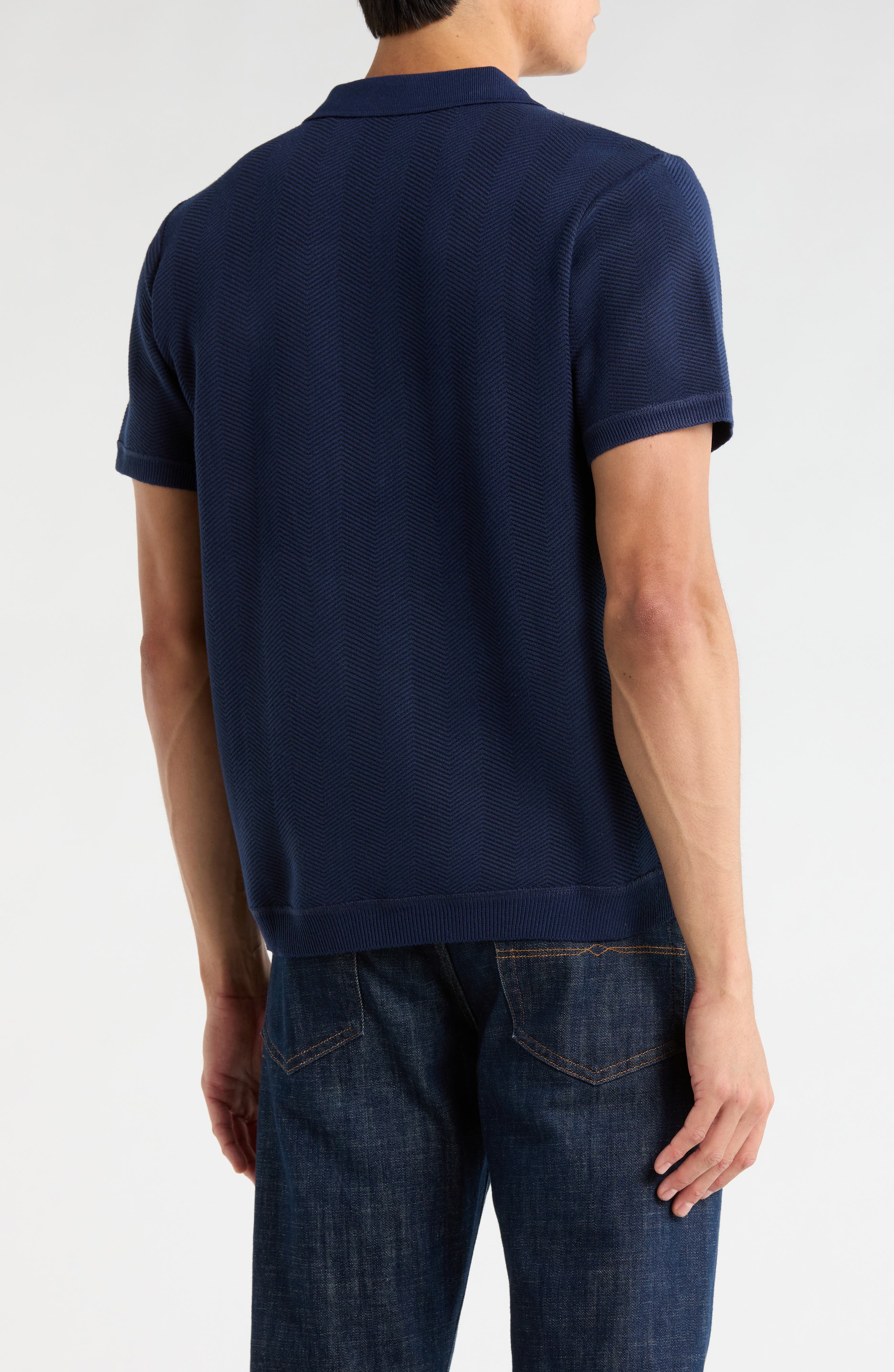 Webrews Johnny Collar Knit Polo - image 4
