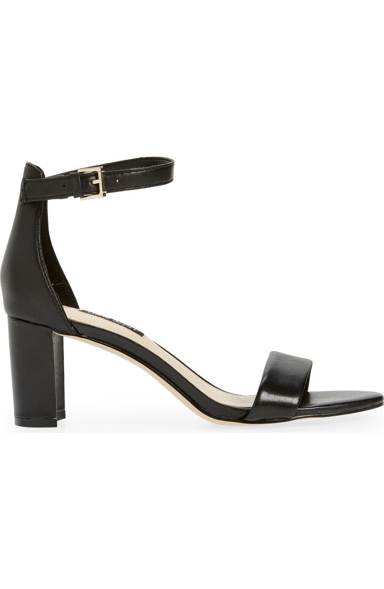 Nine West Pruce Ankle Strap Sandal, Alternate, color, Black Leather
