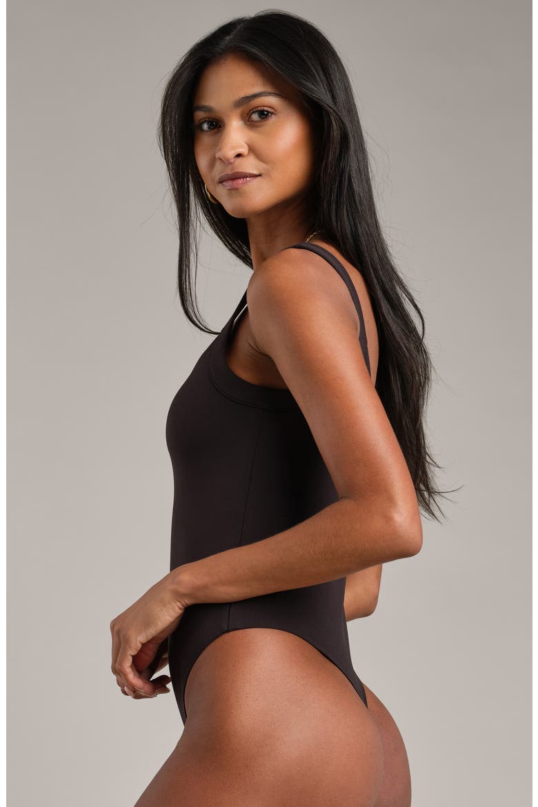 Ultimate Layer Performance Bodysuit, Alternate, color, BLACK