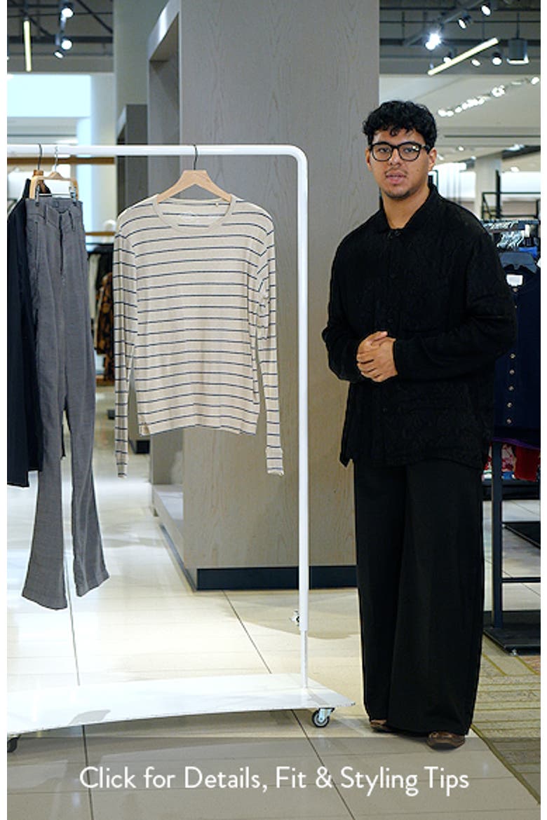 Sun Linen & Organic Cotton Long Sleeve T-Shirt video