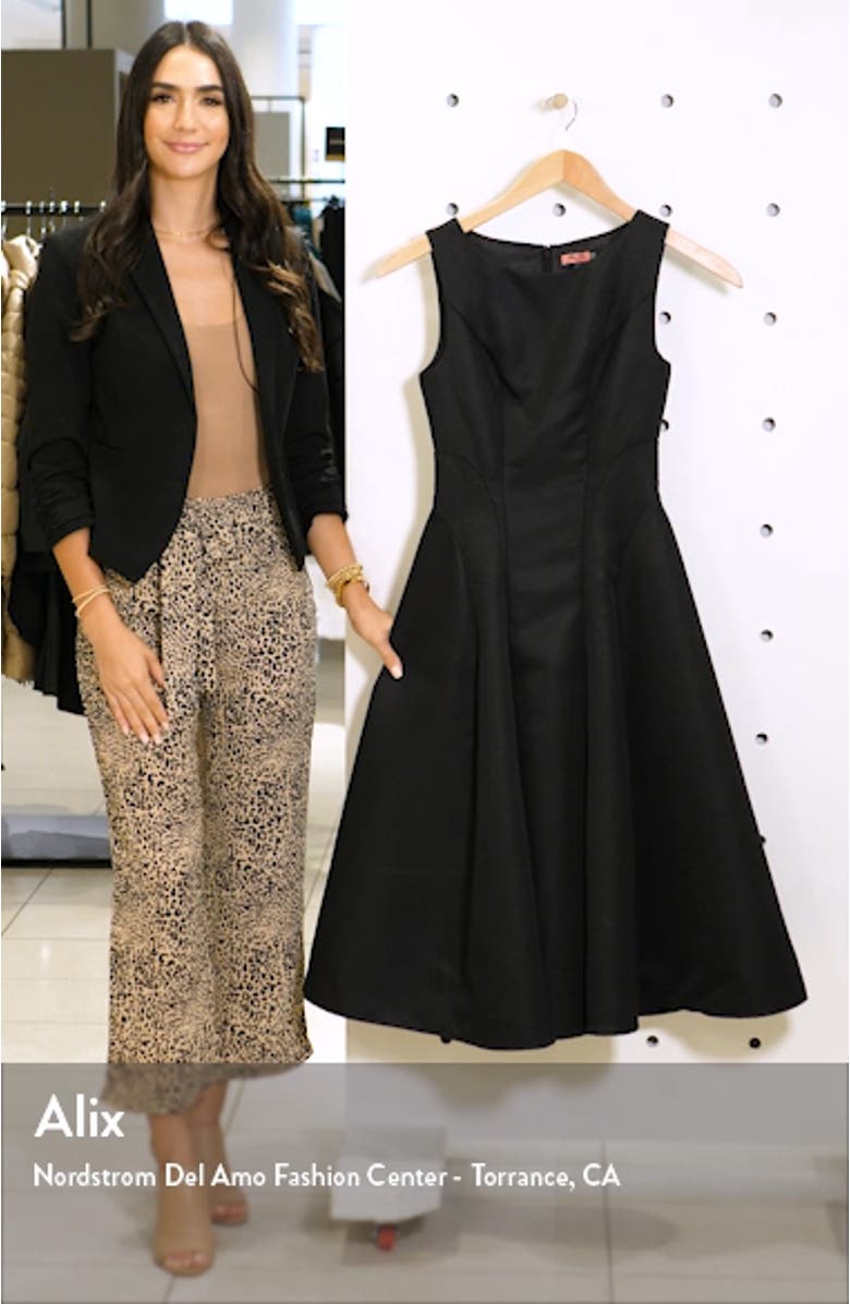 Ellie Fit & Flare Cocktail Dress, sales video thumbnail