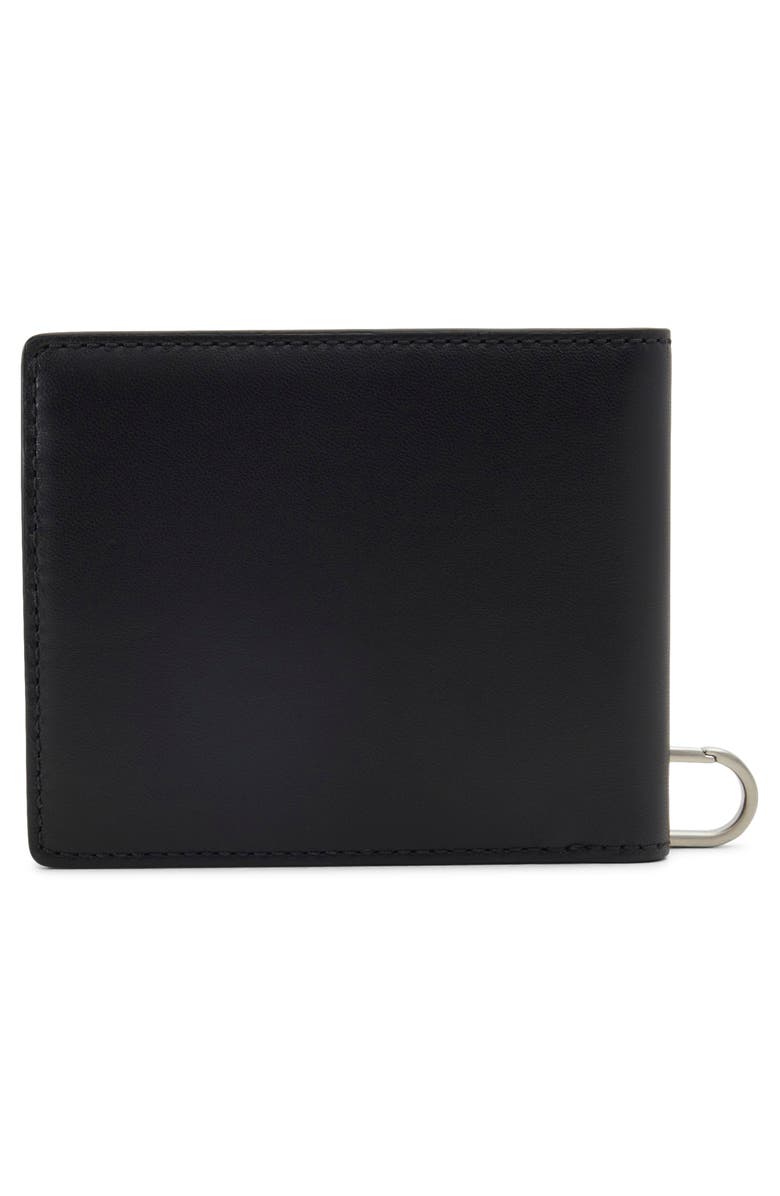 Brooks Brothers Leather Wallet & Keyring Gift Set, Alternate, color, Black