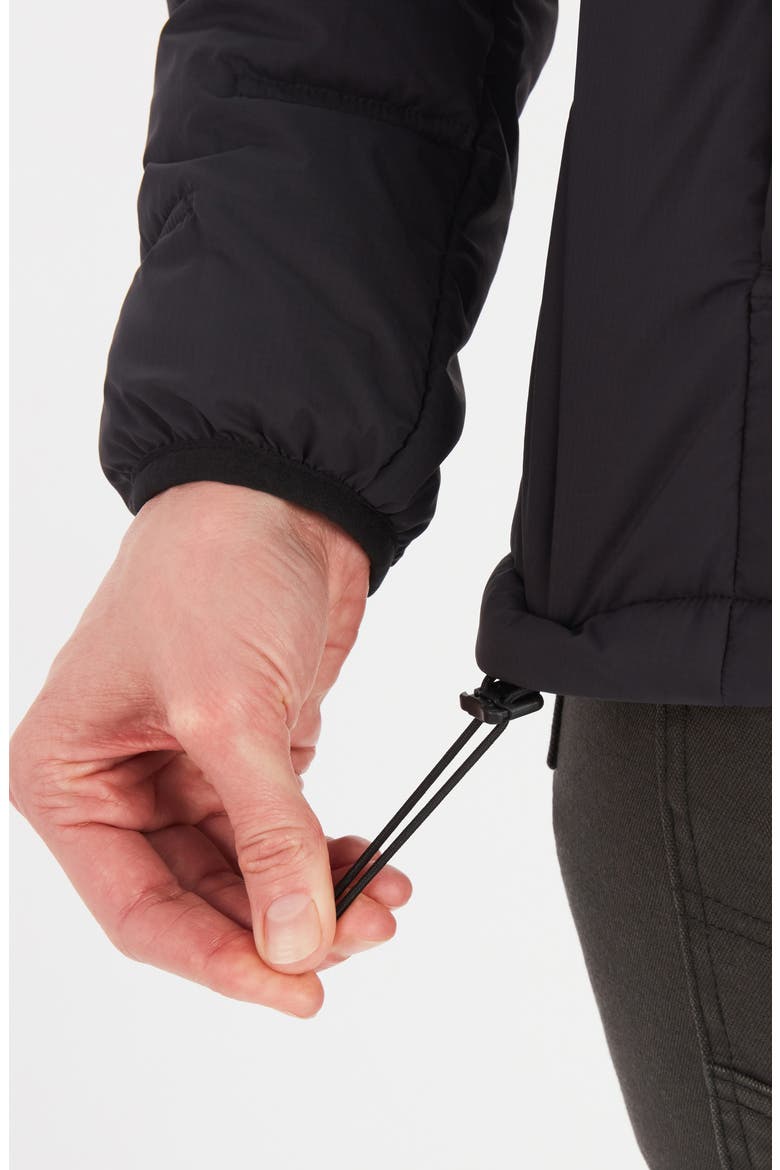 WarmCube™ Active Novus Insulated Hooded Jacket, Alternate, color, BLACK