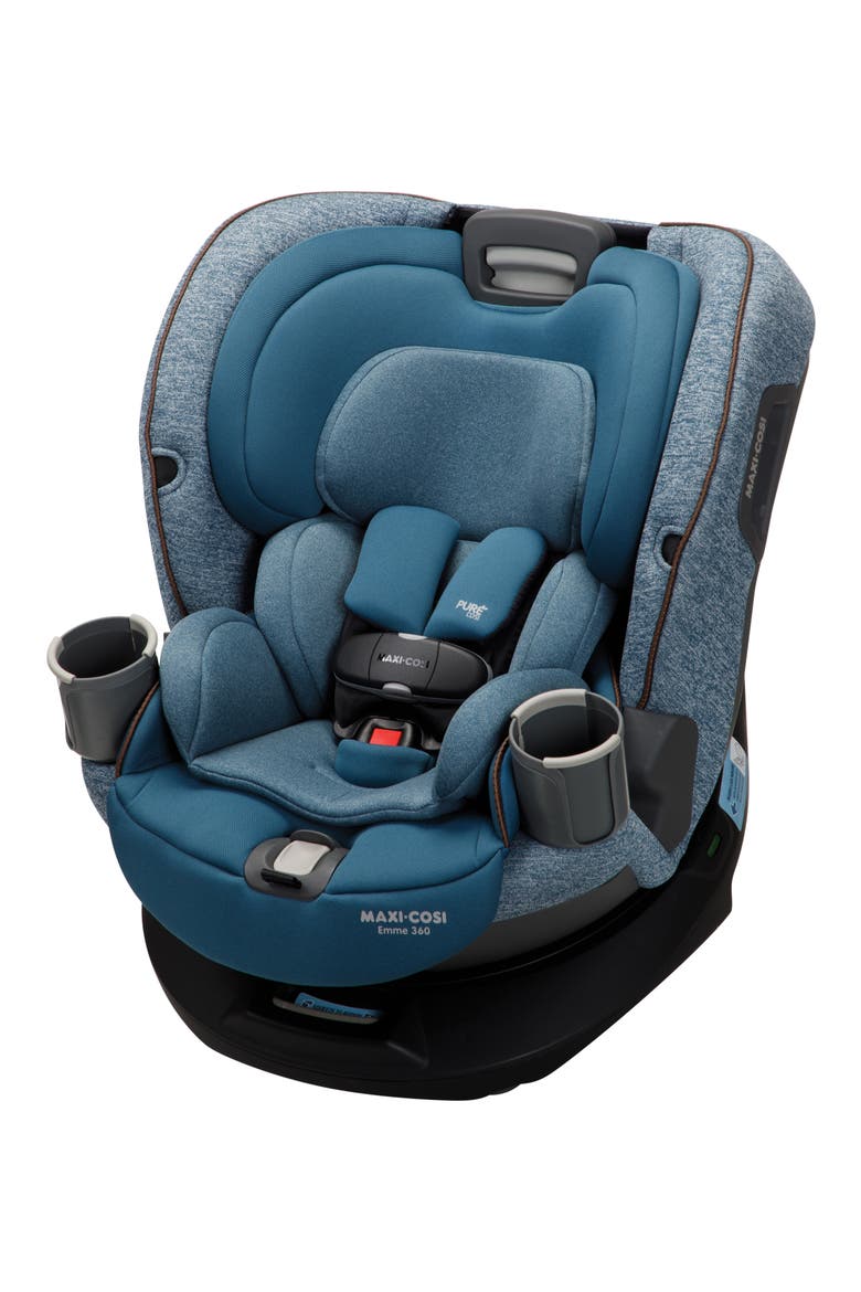 Emme 360º Rotating All-in-One Car Seat, Main, color, PACIFIC WONDER