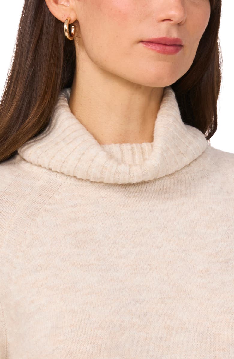 Parker Turtleneck Cuff Sweater, Alternate, color, Malted