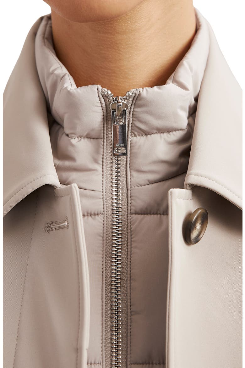 Logan Water Resistant Coat with Removable Quilted Insert, Alternate, color, NEUTRAL