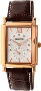 Heritor Automatic Frederick Leather-Band Watch