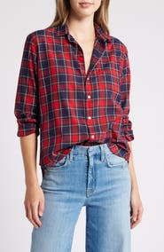 Frank & Eileen Eileen Plaid Relaxed Button-Up Shirt