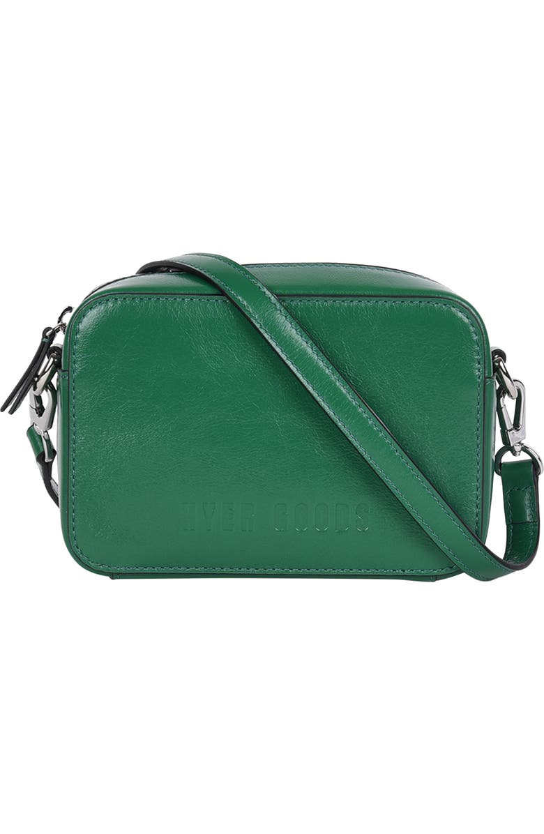 HYER GOODS Upcycled Leather Crossbody Camera Bag, Main, color,