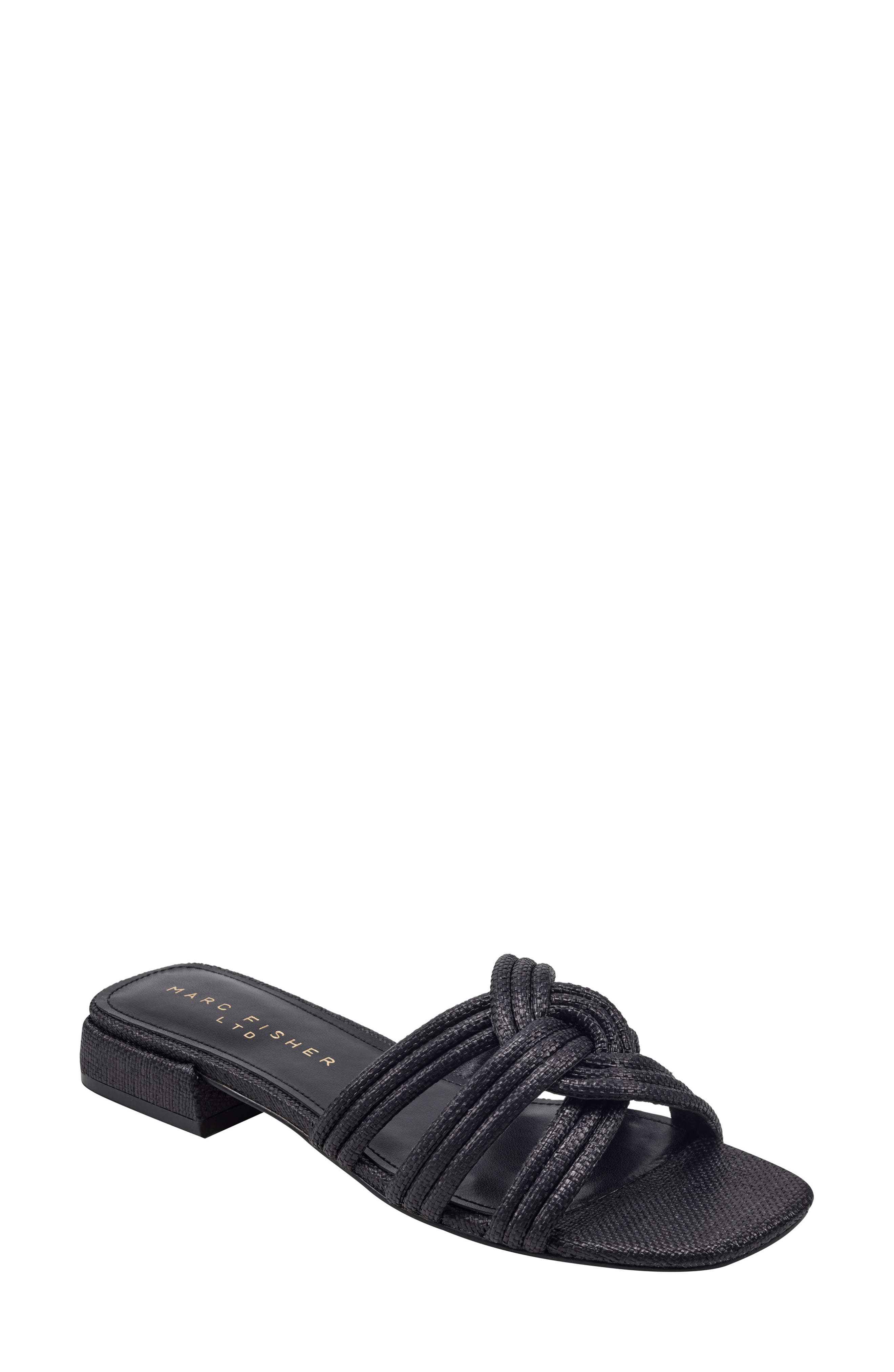 Casara Slide Sandal, Main, color, BLACK 001