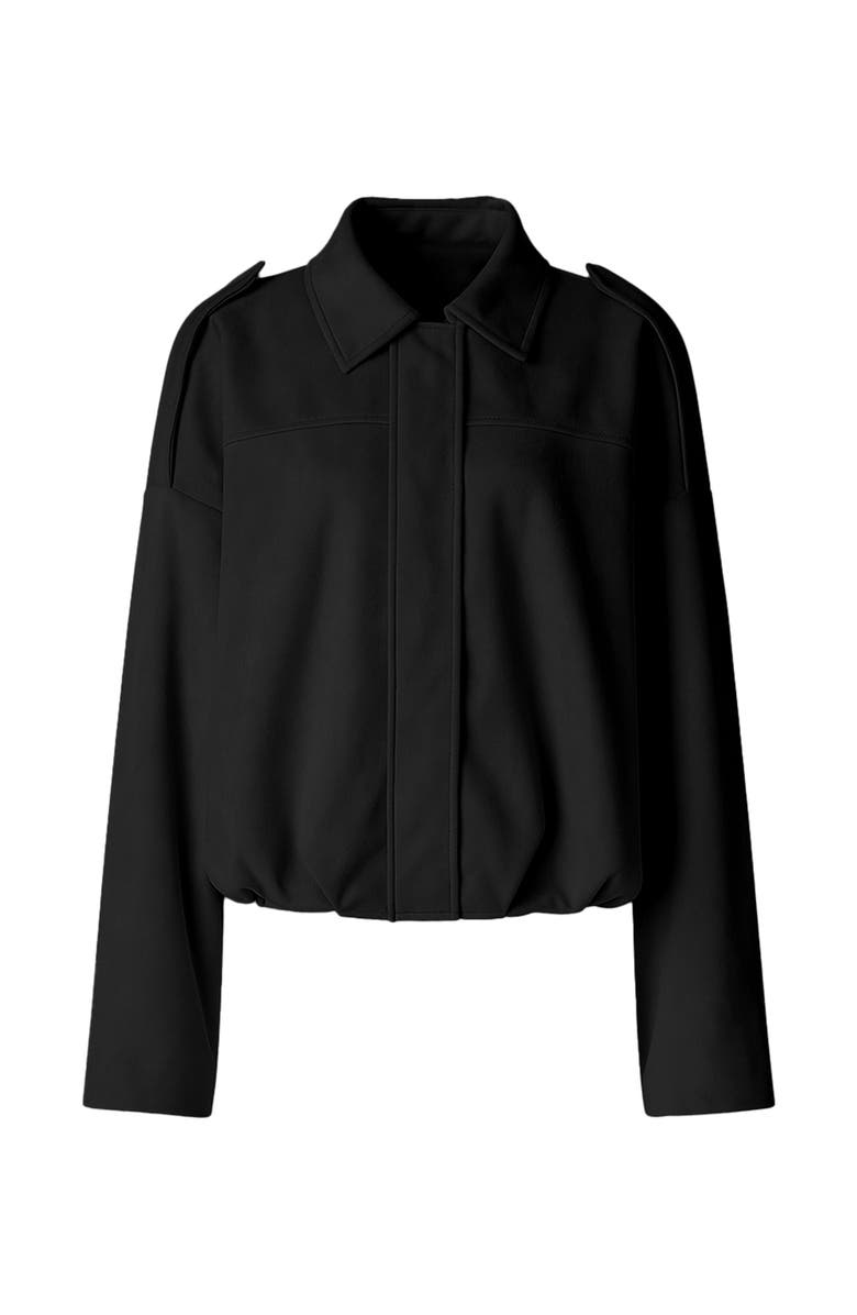 ATS Qiana Suede Jacket, Main, color, Black
