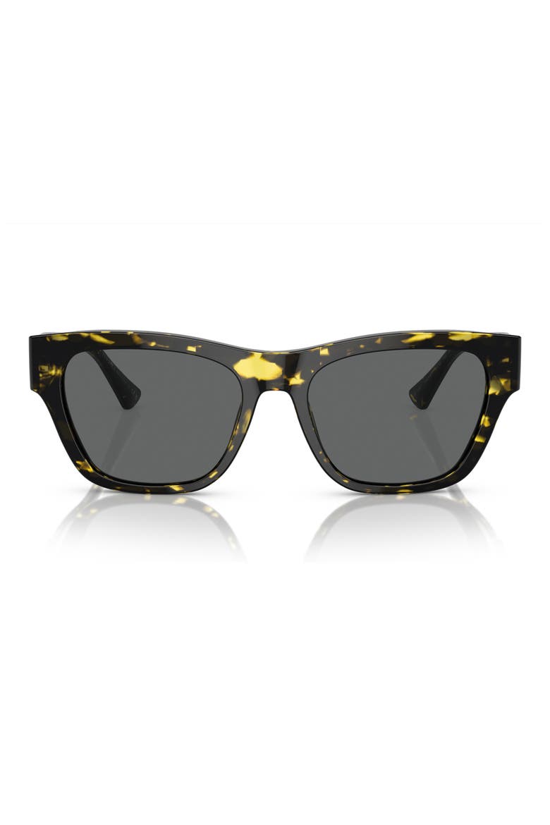 55mm Square Sunglasses, Main, color, HAVANA
