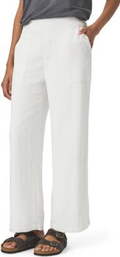 Splendid Layla Wide Leg Linen Blend Pants