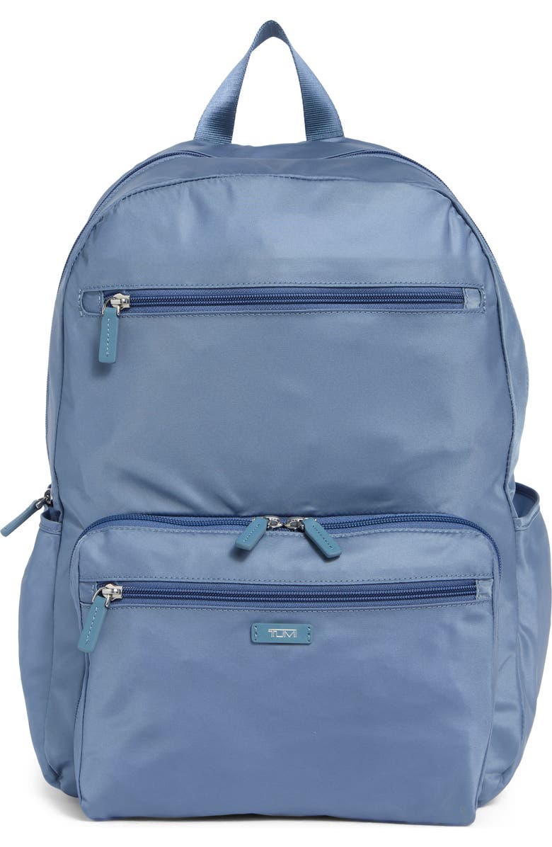 TUMI Packable Nylon Backpack, Main, color, Cornflower