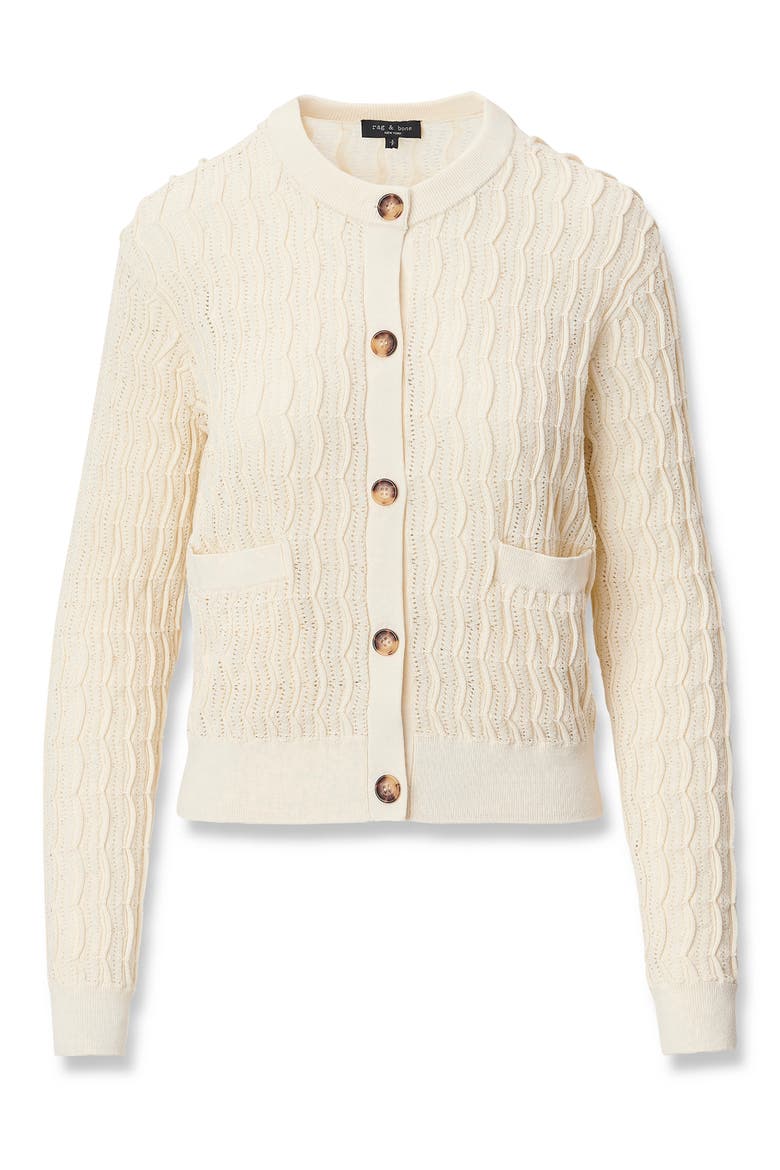 Leslie Knit Cardigan, Alternate, color, IVORY