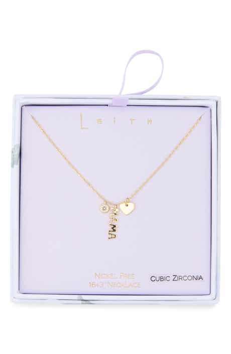 Leith Mama Charm Necklace