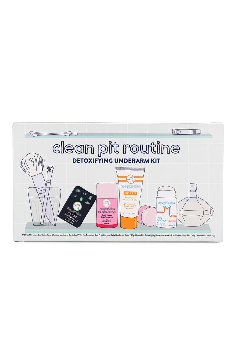 Megababe Clean Pit Routine Detoxifying Underarm Set, Alternate, color, 