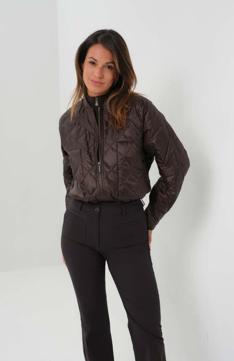 Kyoto Quilted Bomber Jacket