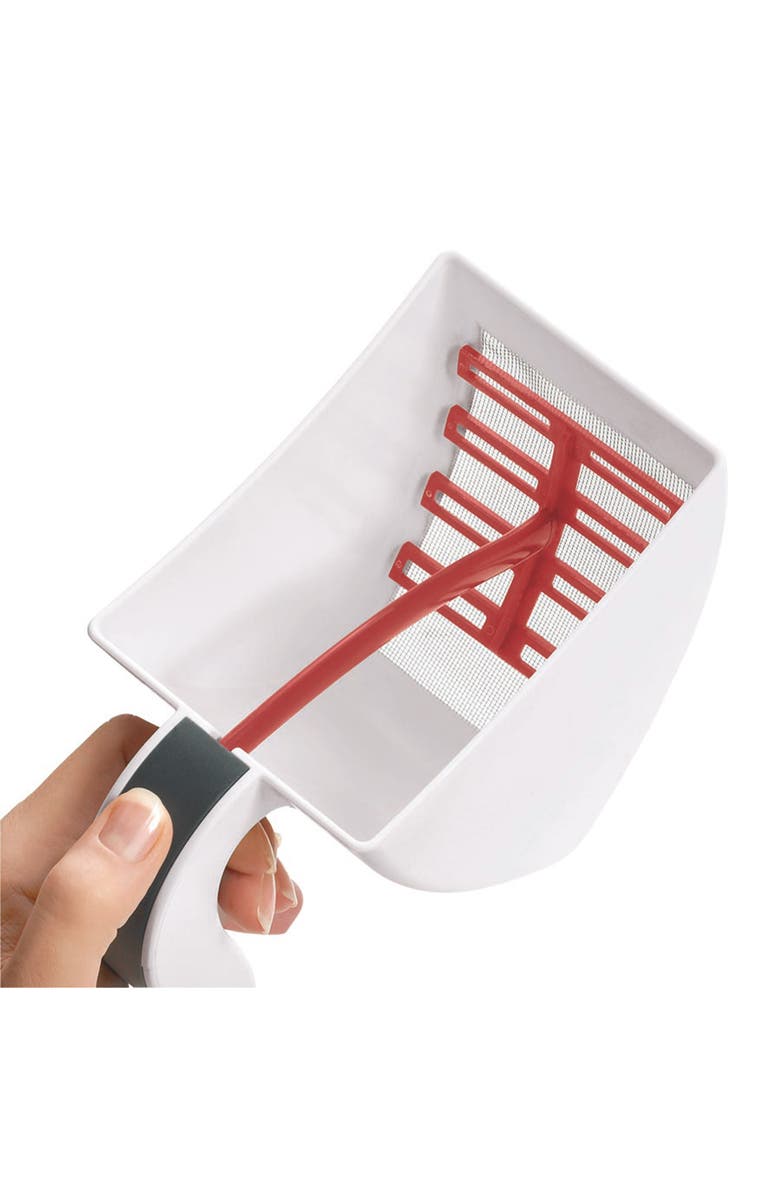 CUISIPRO Scoop And Sift One Handed Flour Sugar Sifter, Alternate, color, White