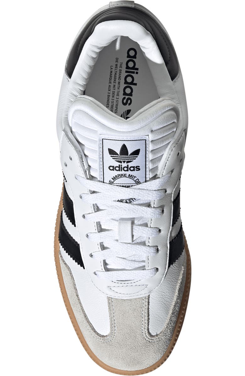 adidas Samba XLG Sneaker, Alternate, color, White/ Black/ Gum