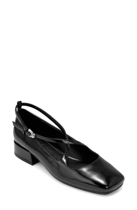 Irisa Faux Leather Mary Jane Pump