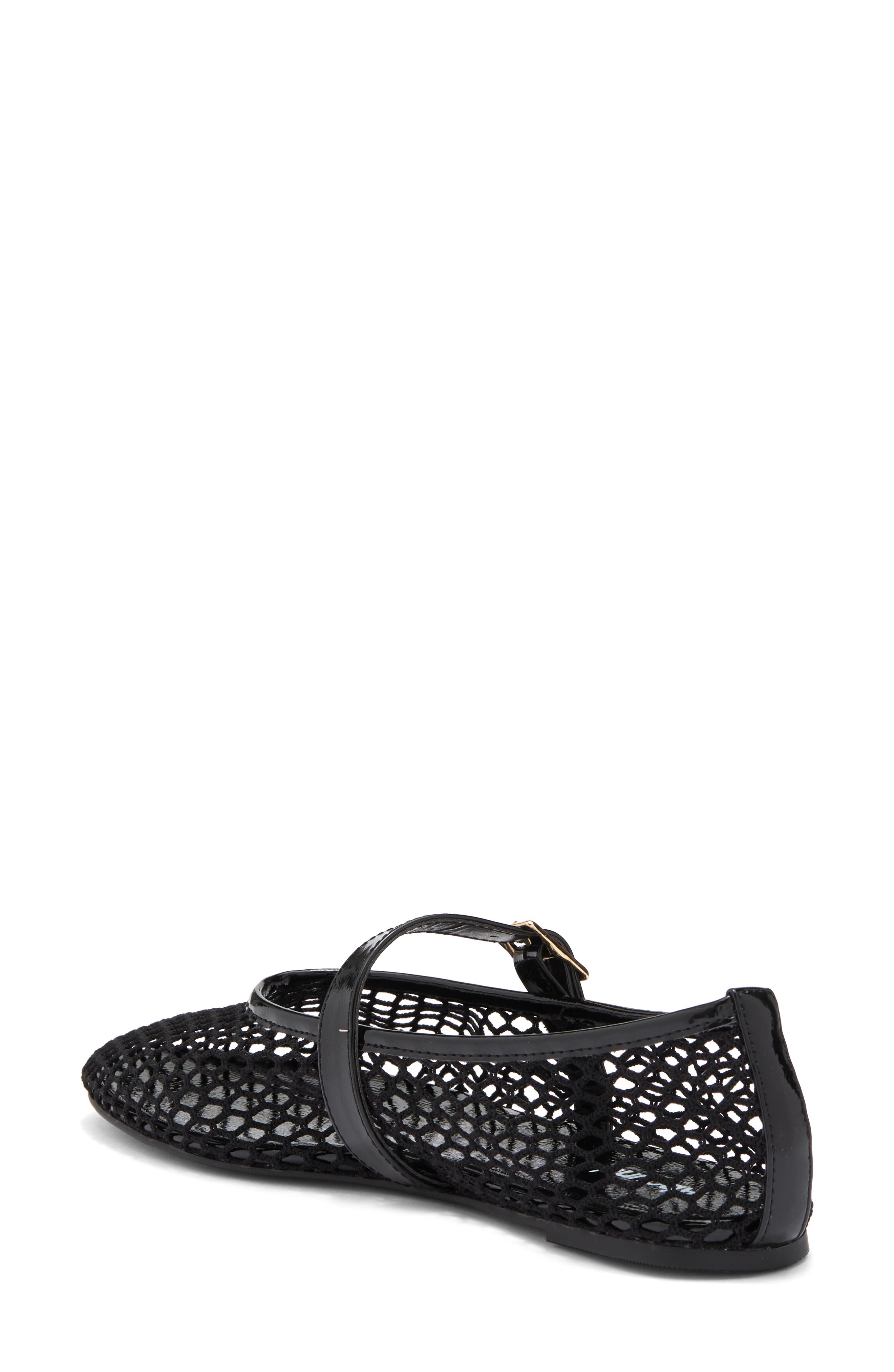 Abound Amari Mesh Ballet Flat, Alternate, color, Black