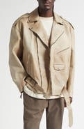 Golden Goose Gender Inclusive Journey Leather Jacket